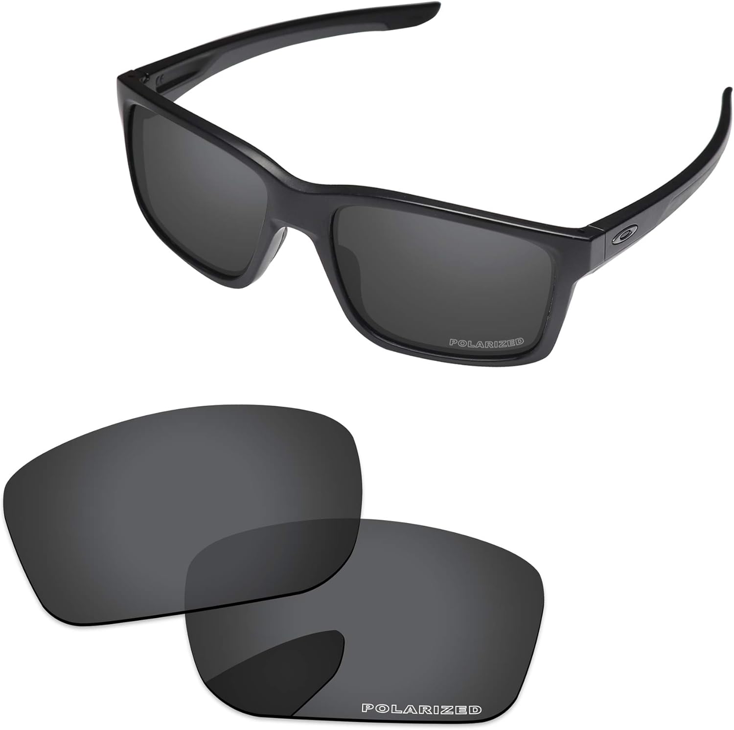 Amazon.co.jp: PapaViva 交換レンズ For Oakley Mainlink 灰色の